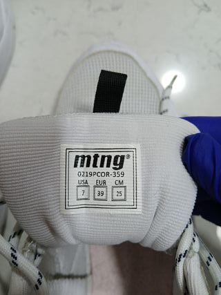 Zapatillas Mujer MTNG Blancas
