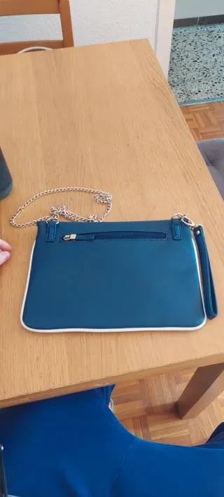 Bolso pochette azul