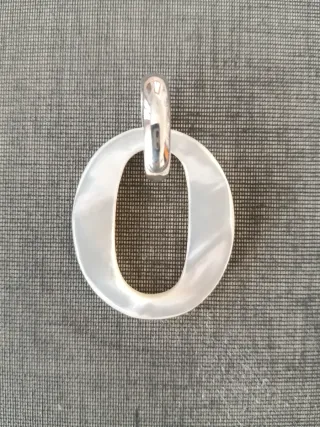 Colgante Nácar y Plata