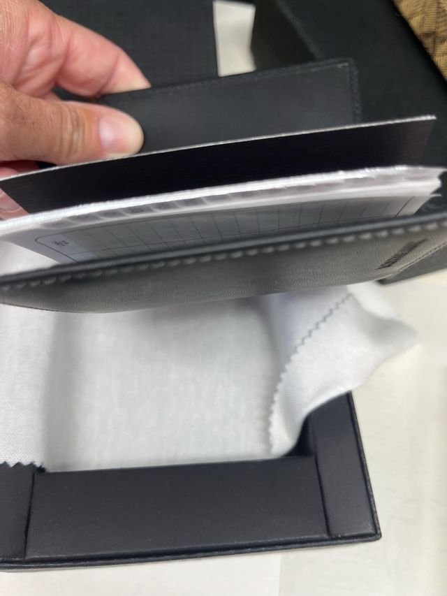 piccolo diario/Portafoglio Montblanc in pelle nera