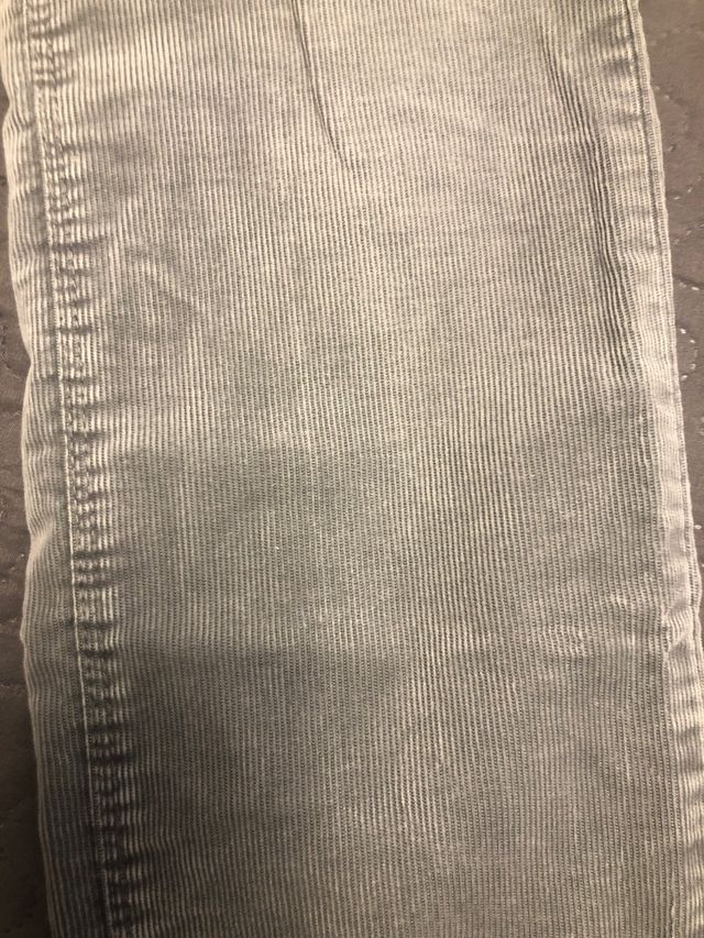 Pantalones Levis pana gris 571