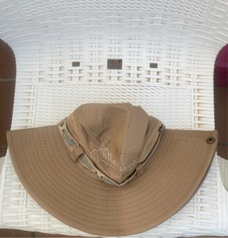 Sombrero aventura montaña pesca beige