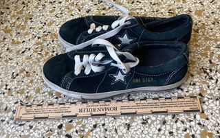Converse One Star Scarpe Donna Nere