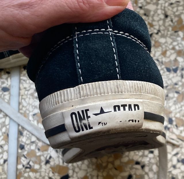 Converse One Star Scarpe Donna Nere