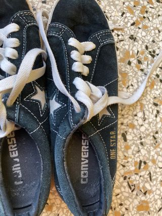 Converse One Star Scarpe Donna Nere