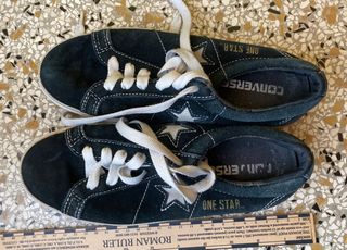 Converse One Star Scarpe Donna Nere