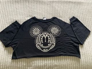 Maglietta Disney Mickey Mouse nera