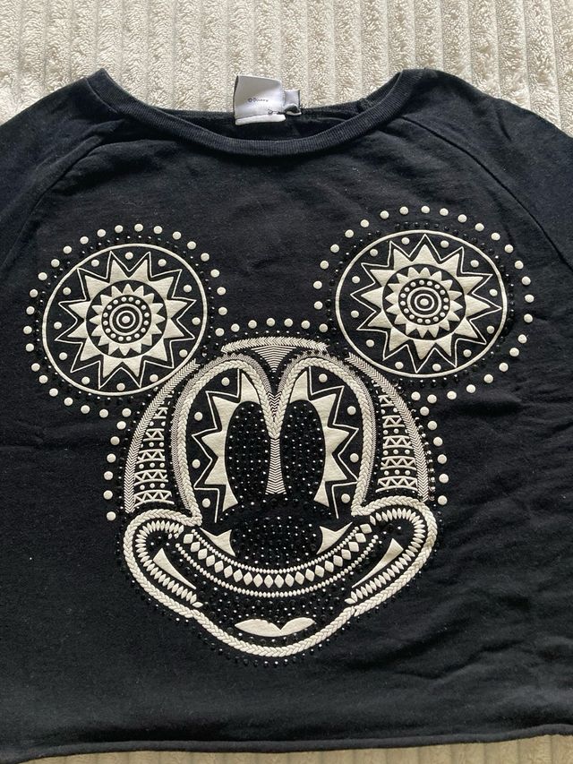 Maglietta Disney Mickey Mouse nera