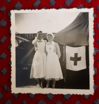 Foto original DRK enfermeras III Reich