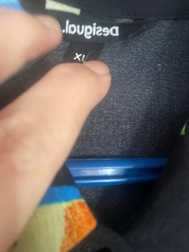 Vestido largo estampado XL