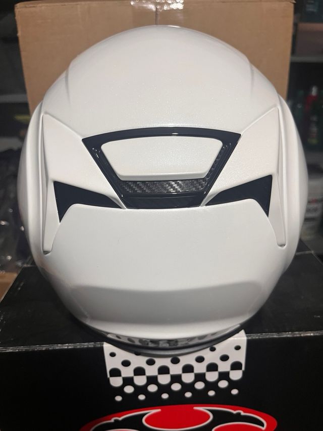 Casco Kabuto Exceed Bianco Perla XL
