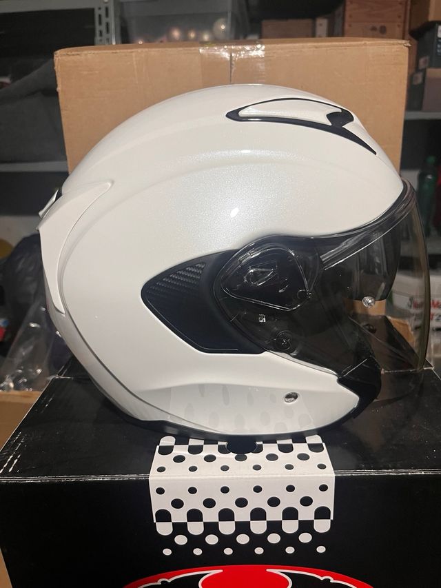 Casco Kabuto Exceed Bianco Perla XL