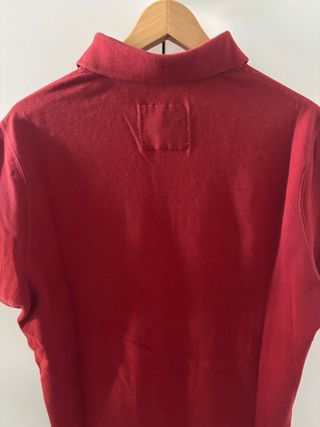 Polo Abercrombie & Fitch Rojo Talla L
