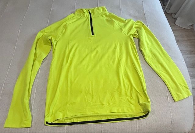 Camiseta Deportiva Running Amarilla Dryplus