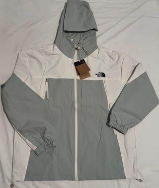 Chaqueta The North Face Gris y Blanca