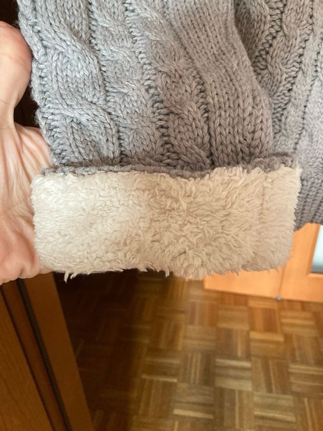 Poncho Grigio Taglia XL (46-48)