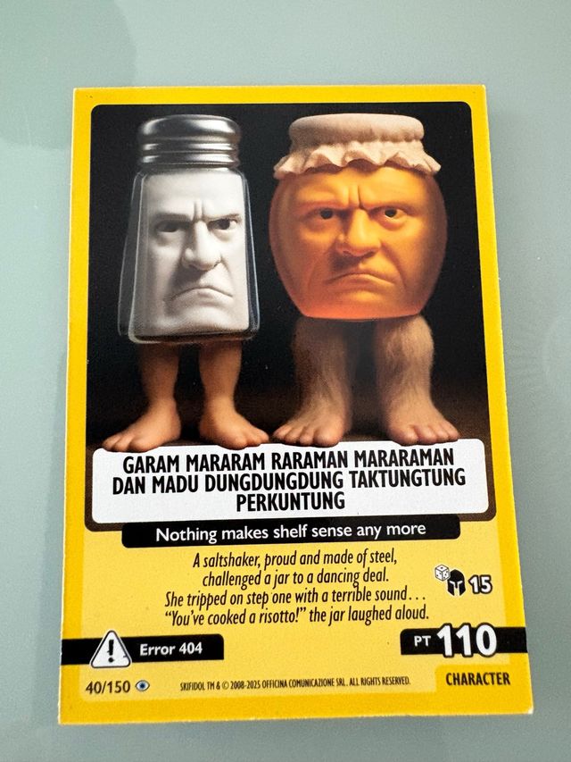 Cartas Italian Brainrot