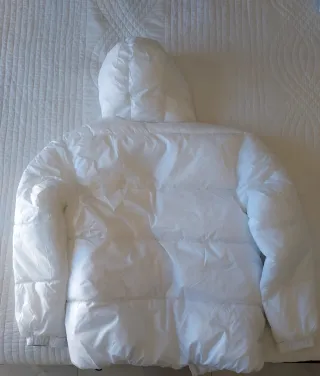 Plumón H&M blanco hombre