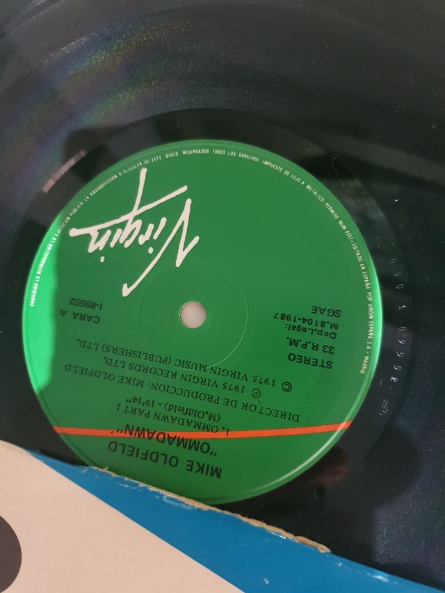 Lote 4 Vinilos Mike Oldfield QE2 Ommadawn