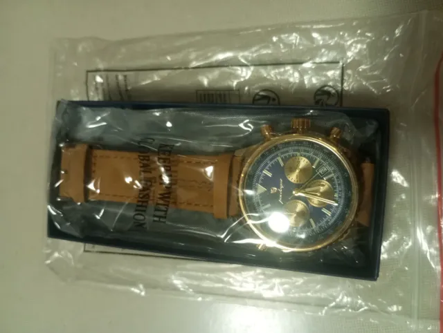 Reloj POEDAGAR Cronógrafo Marrón