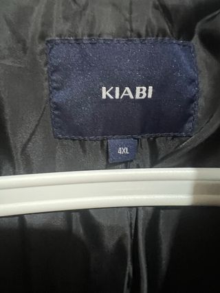 Abrigo largo gris Kiabi 4XL