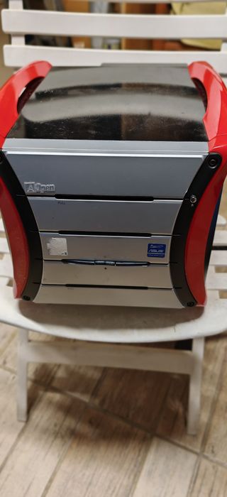 AOpen PC Desktop Rosso Nero