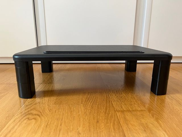 Soporte Elevador Monitor Negro