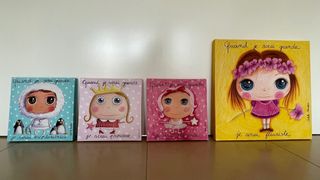 Cuadros infantiles decorativos 30x30