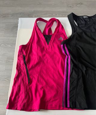 Lote 4 Tops Deportivos Talla S Adidas Nike