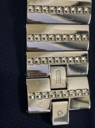 Reloj Guess Joya Plata y Blanco