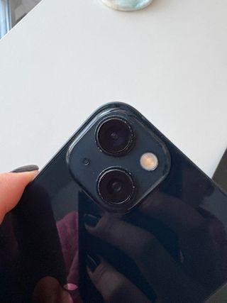 iPhone 13 128 GB + caja + accesorios (bateria 75%)