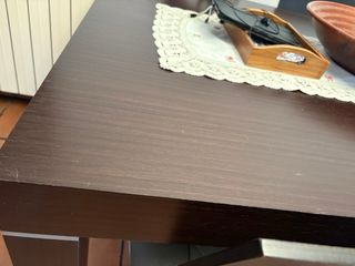 Mesa comedor extensible madera y metal
1’40