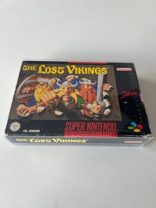 The Lost Vikings Super Nintendo PAL