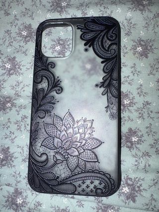 Cover iPhone 12 mini pizzo floreale