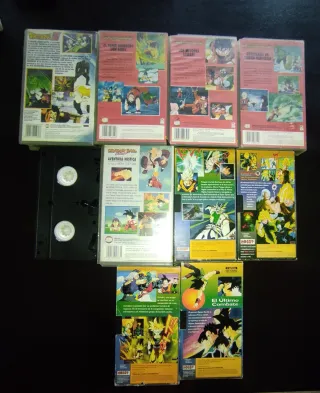 Películas VHS Dragon Ball