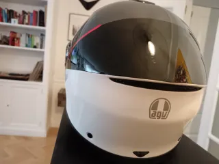 Casco AGV Tourmodular XL Antracita y blanco