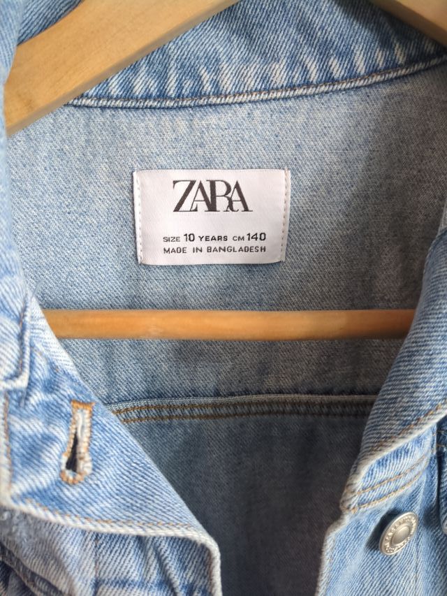 Cazadora vaquera niña Zara