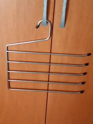 Percha Múltiple Metálica para Pantalones