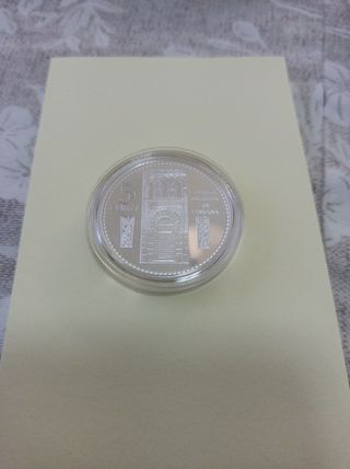 MONEDA 5 EUROS CORDOBA PLATA