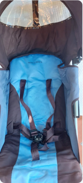 Carrito Maclaren Quest Marrón y Azul