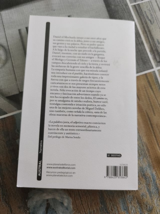 El camino ,  de Miguel Delibes 