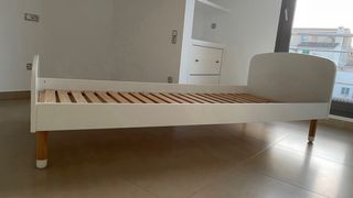 Cama infantil blanca