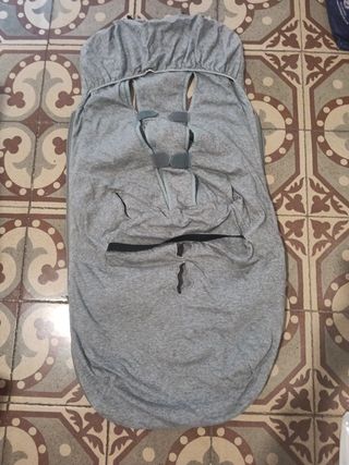 Saco de silla de entretiempo gris