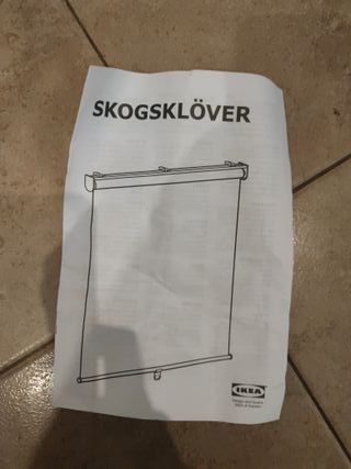 Estor enrollable Ikea SKOGSKLÖVER