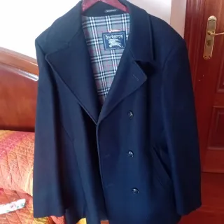 Abrigo Burberrys Hombre Azul Marino Talla XL