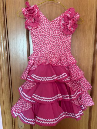 Traje flamenca niña Talla 2