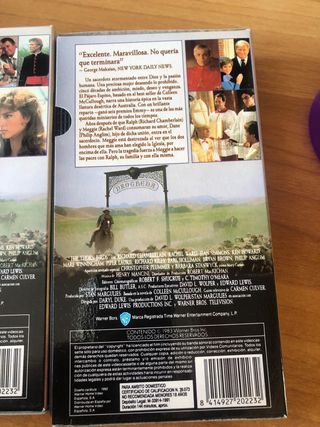 El Pájaro Espino VHS - 4 Cintas