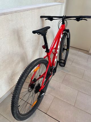 Bicicleta Montaña Trek Talla M Roja