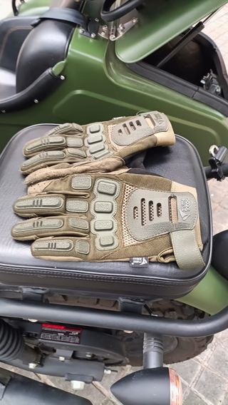 Mash Side Force Sidecar Moto Verde