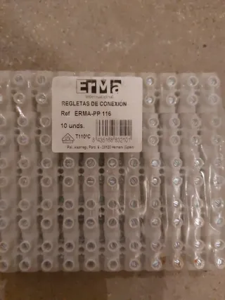 Regletas de conexión ERMA-PP 116